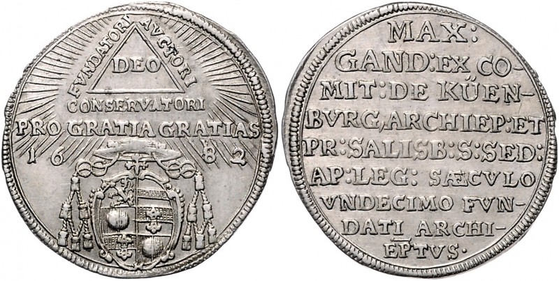 Erzbistum Salzburg Neuzeit
Max Gandolph von Küenburg 1668 - 1687 15 Kreuzer 168...