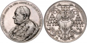 Salzburg unter österreichischer Regierung 1816 - 1938
 Silbermedaille 1898 auf das fünfzigjährige Priesterjubiläum des Erzbischof Johannes Haller, vo...