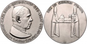 Salzburg unter österreichischer Regierung 1945 - heute
 Silbermedaille 1974 auf Erzbischof Karl Berg, 1200 Jahre Dom zu Salzburg, von Giacomo Manzu, ...
