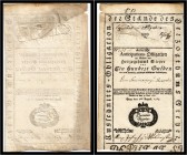 100 Gulden 1767 Aerische Antizipationsoblgationen Herzogtum Steyer, übliche Schnittentwertung. Richter W13 Seite 339 II