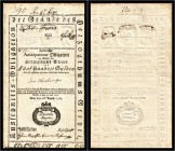500 Gulden 1767 Aerische Antizipationsoblgationen Herzogtum Steyer, übliche Schnittentwertung. Richter W13 Seite 339 II