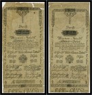 Lot 2 Stück 1 Gulden 1800, Ausgegebene Note. Kodnar/Künstner 30 a, Richter 30 IV-V