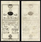 5 Gulden 1800, Ausgegebene Note. Kodnar/Künstner 32 a, Richter 32 I/II