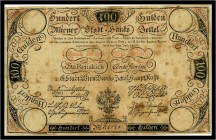 100 Gulden 1806, Ausgegebene Note. Kodnar/Künstner 45 a, Richter 43 V