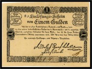 1 Gulden 1811, Ausgegebene Note. Kodnar/Künstner 47 a, Richter 45 II