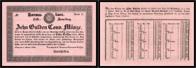 10 Gulden 1849. Kodnar/Künstner C 8 s, Richter 90 I