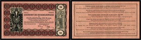 Kassenschein der Kriegsdarlehenskasse, 250 Kronen 1914. Kodnar/Künstner C 33 a, Richter 163 I-II