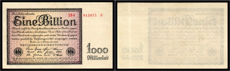 Eine Billion 1923. Ro.DEU-162c II
