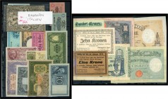Italien - Lot von ca. 100 Banknoten vor 1945 I-IV