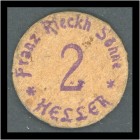 Graz - Franz Rieckh Söhne - 2 Heller - KKN.S 266e violett. I