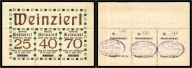 Weinzierl - Kodnar/Künstner S 1152 VII). 4 Serien (Blöcke). (Katalog-Wert lt. Kodnar/Künstner ca. 267,-) I-