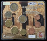 Serie 1 Céntimo a 2 Euros. 2010. Emisión especial ´World Money Fair´ en blíster original. Contienen moneda de 2 Euros conmemorativa de la Alhambra. SC...