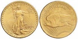 20 Dólares. 1925. 33,38 grs. AU. Saint Gaudens. Fr-185; KM-131. MBC+.