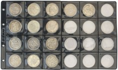Lote 14 monedas 5 Francos. 1870 a 1878-A (7) y K (7). III REPÚBLICA. BURDEOS (7) y PARÍS (7). AR. A EXAMINAR. KM-820.1 (7), 820.2 (7). MBC- a EBC-.
