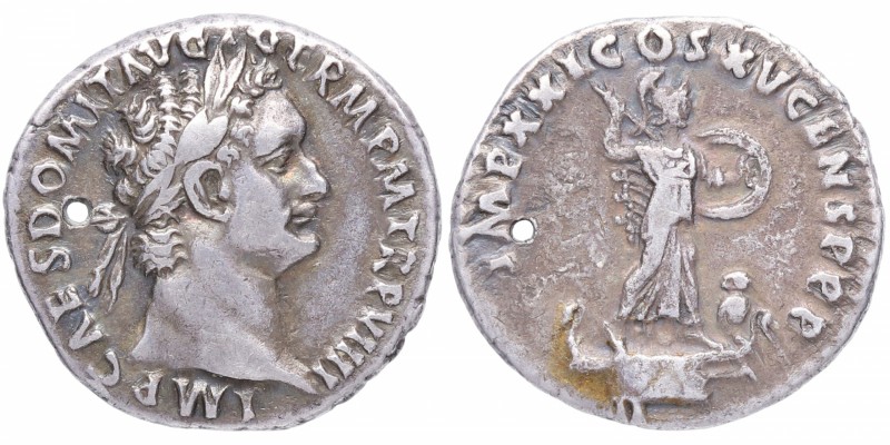 90 dC. Tito Flavio Domiciano (81-96 dC). Roma. Denario. RIC II 725. Cohen 270. A...