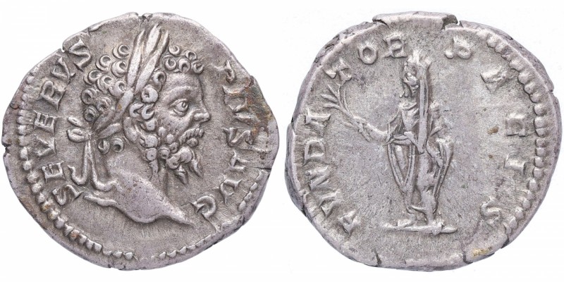 202-210 dC. Lucio Septimio Severo (193-211 dC). Roma. Denario. RIC IV Septimius ...