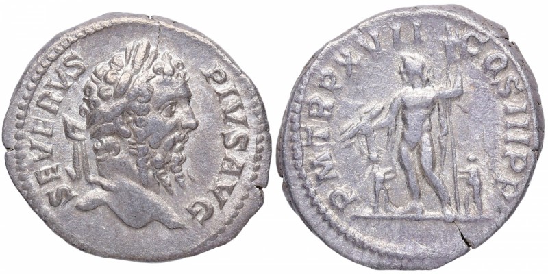 209 dC. Lucio Septimio Severo (193-211 dC). Roma. Denario . RIC IV Septimius Sev...