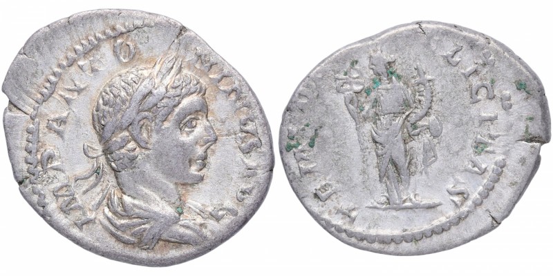 218-222 dC. Heliogábalo (218-222 dC). Roma. Denario. RIC IV Elagabalus 150b. Ag....