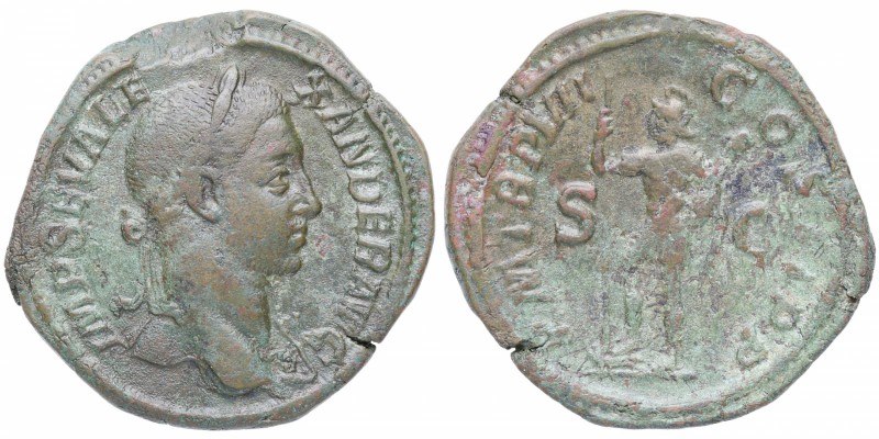 228 dC. Marco Aurelio Severo Alejandro (222-235 dC). Roma. Sestercio. RIC IV Sev...