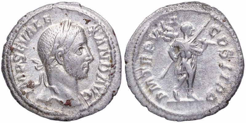228 dC. Marco Aurelio Severo Alejandro (222-235 dC). Roma. Denario. RIC IV Sever...