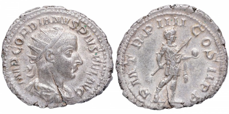 241-243 dC. Marco Antonio Gordiano Pío, Gordinao III (238-244 dC). Roma. Antonin...