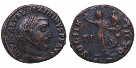 312 dC. Maximino II, Daza (308-313 dC). Antioquía del Orontes (Turquía). Follis. ANT. RIC 167b. Ae. 5,33 g. IMP C GAL VAL MAXIMINVS P F AVG, cabeza la...