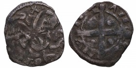 1188-1230. Alfonso IX (1188-1230). E . Dinero. MMM A9:5.49; MAR 225. Ve. 0,78 g. MBC. Est.50.