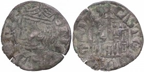 Sancho IV (1284-1295). Coruña. Cornado. MMM S4:3.45. Ve. 0,70 g. MBC-. Est.50.
