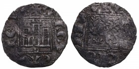 1312-1350. Alfonso XI (1312-1350). León. Dinero novén. MAR 485.1. Ve. 0,87 g. MBC. Est.40.