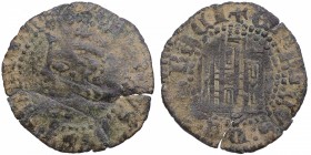 1379-1390. Juan I (1379-1390). Ceca poco legible. Cornado. Mar 431. Ve. MBC. Est.8.