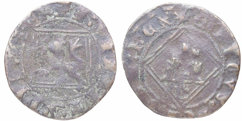 1471. Enrique IV (1454-1474). Burgos. Blanca de rombo. Mar 1079. Ve. 0,88 g. MBC...
