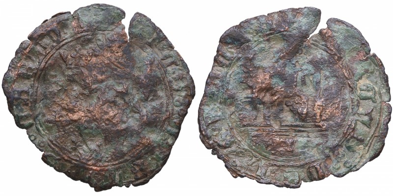 Enrique IV (1454-1474). Ávila (posiblemente). Maravedí. AB. 790. Ve. 1,68 g. BC....