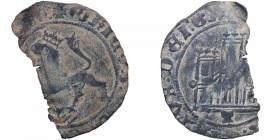 Enrique IV (1454-1474). Cuenca. Maravedí. AB. 794. Ve. 1,61 g. BC+. Est.36.