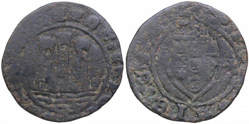 1438-1481. Reino de Portugal. Alfonso V (1438-1481). Ceitil. Gomes 345.1. Ve. BC...