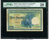 Belgian Congo Banque du Congo Belge 100 Francs 14.9.1949 Pick 17d PMG Very Fine 20. 

HID09801242017

© 2020 Heritage Auctions | All Rights Reserved
