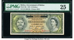 Belize Government of Belize 10 Dollars 1.1.1976 Pick 36c PMG Very Fine 25. 

HID09801242017

© 2020 Heritage Auctions | All Rights Reserved