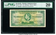 Bermuda Bermuda Government 10 Shillings 12.5.1937 Pick 9 PMG Very Fine 20. 

HID09801242017

© 2020 Heritage Auctions | All Rights Reserved