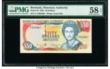Bermuda Monetary Authority 50 Dollars 1997 Pick 48 PMG Choice About Unc 58 EPQ. 

HID09801242017

© 2020 Heritage Auctions | All Rights Reserved