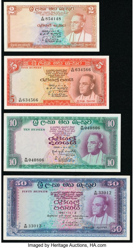Ceylon Group Lot of 4 Examples Very Fine-About Uncirculated . 

HID09801242017

...