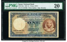 Egypt National Bank of Egypt 1 Pound 23.4.1930 Pick 22a PMG Very Fine 20. Rust.

HID09801242017

© 2020 Heritage Auctions | All Rights Reserved