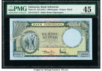 Indonesia Bank Indonesia 1000 Rupiah ND (1957) Pick 53 PMG Choice Extremely Fine 45. 

HID09801242017

© 2020 Heritage Auctions | All Rights Reserved