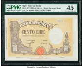 Italy Banca d'Italia 100 Lire 10.10.1944 Pick 67a PMG Choice Extremely Fine 45. 

HID09801242017

© 2020 Heritage Auctions | All Rights Reserved