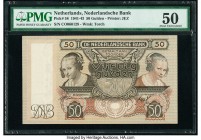 Netherlands Nederlandsche Bank 50 Gulden 17.3.1941 Pick 58 PMG About Uncirculated 50. 

HID09801242017

© 2020 Heritage Auctions | All Rights Reserved...