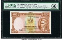 New Zealand Reserve Bank of New Zealand 10 Shillings ND (1960-67) Pick 158d PMG Gem Uncirculated 66 EPQ. 

HID09801242017

© 2020 Heritage Auctions | ...