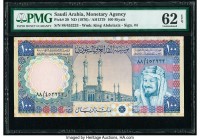 Saudi Arabia Saudi Arabian Monetary Agency 100 Riyals ND (1976) / AH1379 Pick 20 PMG Uncirculated 62 EPQ. 

HID09801242017

© 2020 Heritage Auctions |...