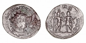Valeriano I
Antoniniano. VE. R/VIRTVS AVGG. Valeriano y Galieno frente a frente. 3.92g. RIC.293. BC-/MBC.