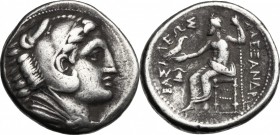 Continental Greece. Kings of Macedon. Philip III Arrhidaios (323-317 BC). AR Tetradrachm in the name of Alexander III ‘the Great’. ‘Amphipolis’ mint (...