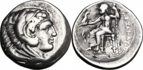Continental Greece. Kings of Macedon. Philip III Arrhidaios (323-317 BC). AR Tetradrachm in the name of Alexander III ‘the Great’. ‘Amphipolis’ mint (...
