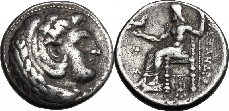 Continental Greece. Kings of Macedon. Philip III Arrhidaios (323-317 BC). AR Tet...