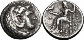 Continental Greece. Kings of Macedon. Philip III Arrhidaios (323-317 BC). AR Tetradrachm in the name of Alexander III ‘the Great’. Susa mint, c. 320-3...